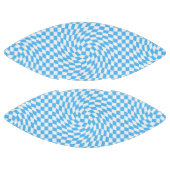 Licht blauw en wit Gecontroleerd Controlebord Patr American Football (Panelen)