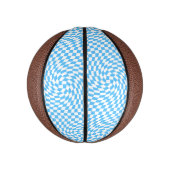 Licht blauw en wit Gecontroleerd Controlebord Patr Basketbal (Verticaal)