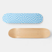 Licht blauw en wit Gecontroleerd Controlebord Patr Persoonlijk Skateboard (Horizontaal)