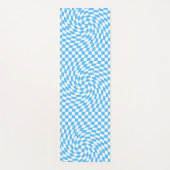 Licht blauw en wit Gecontroleerd Controlebord Patr Yogamat (Voorkant)