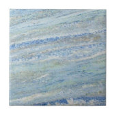 Licht blauw Faux Calciet Stone Ceramic Field Tile Tegeltje (Voorkant)