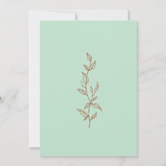 Licht Blauw Gedetailleerd sparen de Datum Kaart va (Achterkant)