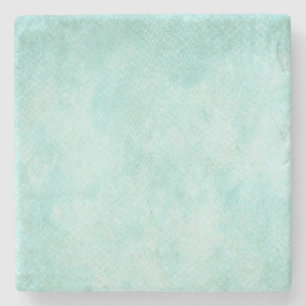 Licht blauw groen Waterverf papier Achtergrond lee Stenen Onderzetter