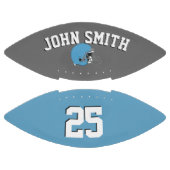 Licht blauw Helm grijs Blauw ・ Aangepast American Football (Panelen)