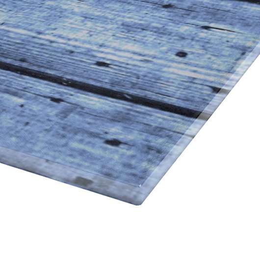 Licht blauw hout, groot snijvlak snijplank (Hoek)