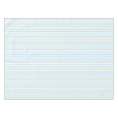 Licht blauw ivoorsnijdende strepen tafelkleed (Voorkant (Horizontaal))