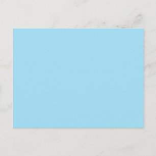 Licht Blauw Kleur 1 Briefkaart