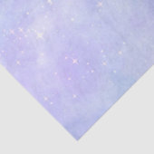 Licht blauw ontwerp van de galaxreeks 1 tissuepapier (Detail)