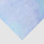 Licht blauw ontwerp van de galaxreeks 8 tissuepapier (Detail)