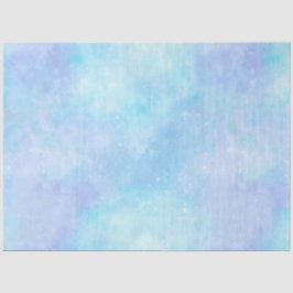 Licht blauw ontwerp van de galaxreeks 8 tissuepapier