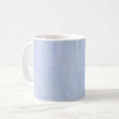 Licht blauw patroon - koffiemok (Voorkant links)