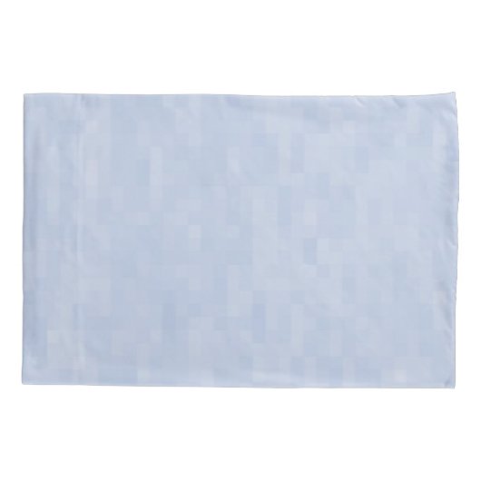 Licht blauw patroon - kussensloop (Achterkant-Links)