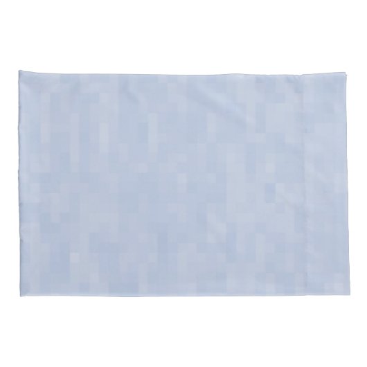 Licht blauw patroon - kussensloop (Achterkant-Rechts)