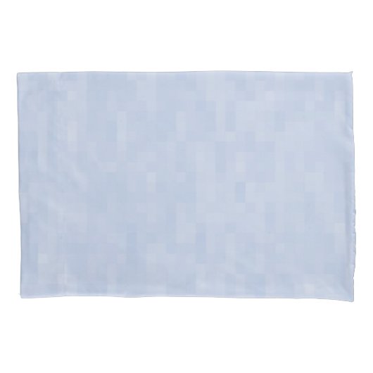 Licht blauw patroon - kussensloop (Voorkant-Links)