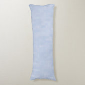 Licht blauw patroon - lichaamskussen (Voorkant Verticaal)