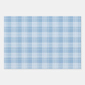 Licht blauw platform inpakpapier vel (Voorkant 2)