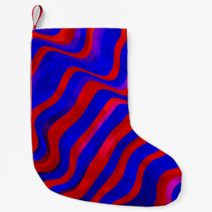 Licht Blauw, Rode textuur met droge lijnen. Verloo Kleine Kerstsok