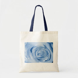 Licht blauw Roos Tote Bag