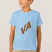 Licht blauw shirt CHOCOLAT VIRGINIA (Voorkant)