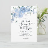 Licht blauw Stamblauw Vrijgezellenfeest Kaart (Staand voorkant)