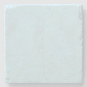 Licht blauw stenen onderzetter (Voorkant)