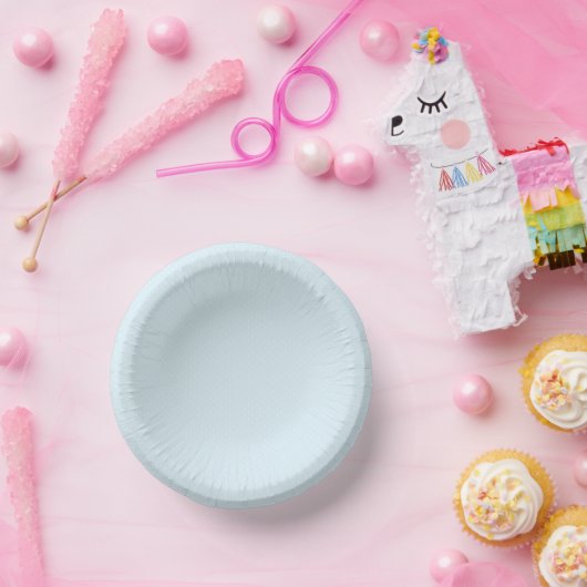 Licht blauw verbonden Stippen Papieren Borden Papieren Kommen (Feest)