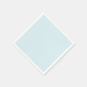 Licht Blauw Verbonden Stippen Servet (Hoek)