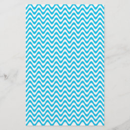 Licht blauw Wavy Stripe-lakpapier