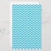 Licht blauw Wavy Stripe-lakpapier (Voorkant / Achterkant)