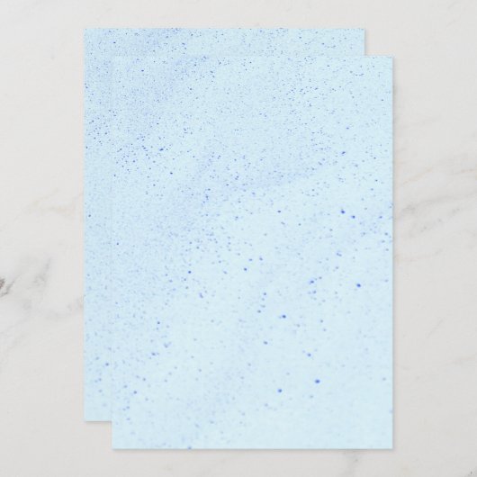 Licht blauw zand kaart (Voorkant / Achterkant)