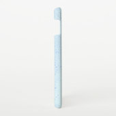 Licht blauw zand samsung galaxy hoesje (Rechterkant)