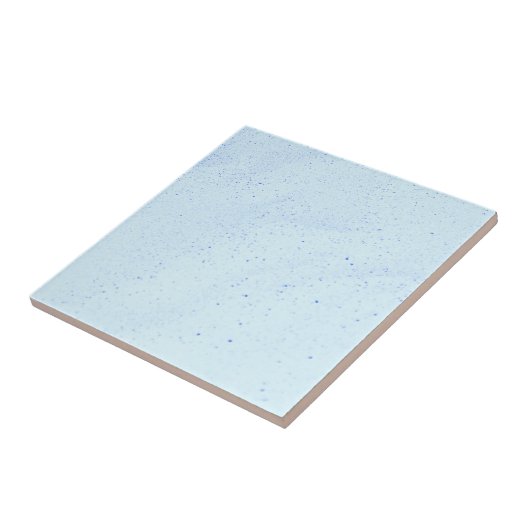 Licht blauw zand tegeltje (Zijkant)