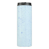 Licht blauw zand thermosbeker (Achterkant)