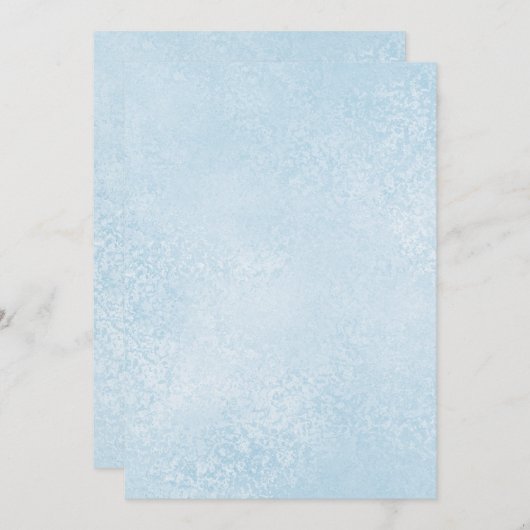 Licht blauw Zwemelen Blanco papier geschikt voor a (Voorkant / Achterkant)