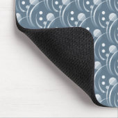 Licht Blauwe Hip en Stijlvolle Mousepad Muismat (Hoek)