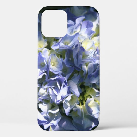 Licht blauwe hydrangeventilator Case-Mate iPhone case (Achterkant)