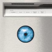 Licht blauwe troebele afbeelding magneet (Insitu (Vaatwasser))