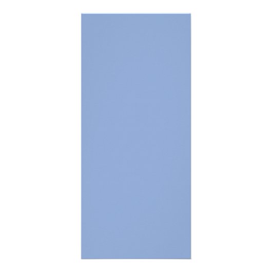 Licht blauwe Waterverf Floral | Menu LT Blue (Achterkant)