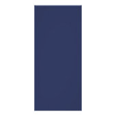 Licht blauwe Waterverf Floral | Menu Navy Wedding (Achterkant)