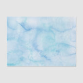 Licht blauwe Waterverf Tissuepapier (Voorkant)