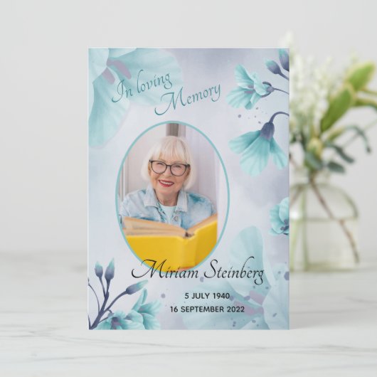 Licht Blauwgroen blauw ventilator in liefdevolle g (Staand voorkant)