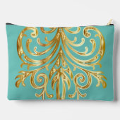 Licht Blauwgroen, Kerstcadeaus Authority®Large Etui (Achterkant)