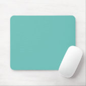 Licht Blauwgroen, noordelijk licht Blauwe Mousepad Muismat (Met muis)