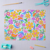 licht bloementissuepapier tissuepapier (Craft)