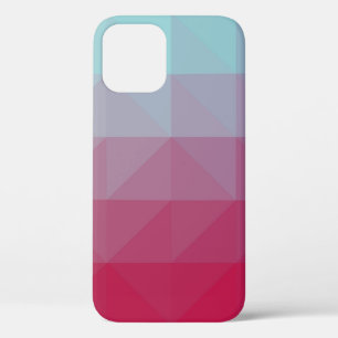 Licht BLUE abstract mozaïekpatroon. Colorful abstr Case-Mate iPhone Case