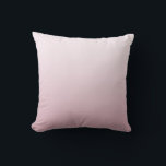 Licht Blush Roze onderdompeld Modern Trendy Decor Kussen<br><div class="desc">Aangepaste piloot.</div>