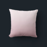 Licht Blush Roze onderdompeld Modern Trendy Decor Kussen<br><div class="desc">Aangepaste piloot.</div>