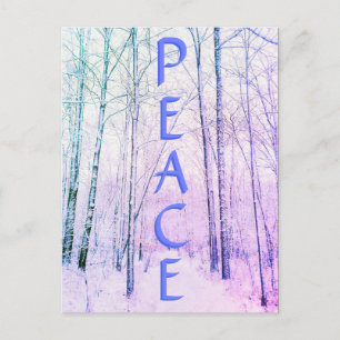 LICHT BRIEFKAART WINTER PEACE3
