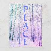 LICHT BRIEFKAART WINTER PEACE3 (Voorkant)
