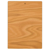 Licht bruin hout klembord (Achterkant)